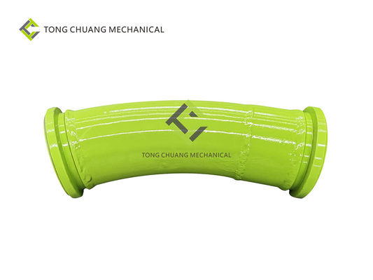 ซื้อ โลหะผสมเหล็กท่อปั๊มคอนกรีต Climb Angle Hopper Elbow 150*R650(537)A-33° online manufacture