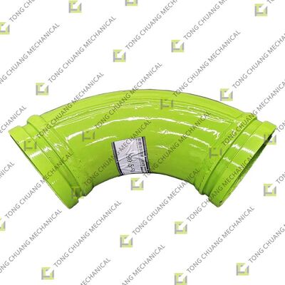 ซื้อ 125*R190.5-90 end-specific elbow pipe，end-specialized elbow tube，terminal-dedicated elbow pipe，pump truck end elbow pipe，discharge end-specific elbow for pump trucks，pump truck terminal custom elbow online manufacture