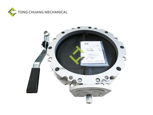 Soft Sealing Type Manual ซีเมนต์ผงวาล์วปีกผีเสื้อ BV1FS300FE 300mm