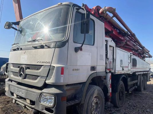 รถปั๊มคอนกรีตมือสอง Putzmeister 56-5 เมตร พร้อม BENZ Chassis 8×4