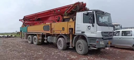 รถปั๊มคอนกรีตมือสอง Putzmeister 56-5 เมตร พร้อมแชสซี Mecedes-Benz 8×4