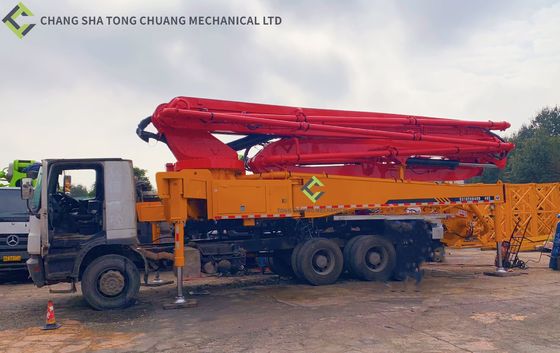 ในปี 2012 Sany Heavy Industry ผลิตซ้ำรถปั๊มคอนกรีตมือสอง 46 เมตร
