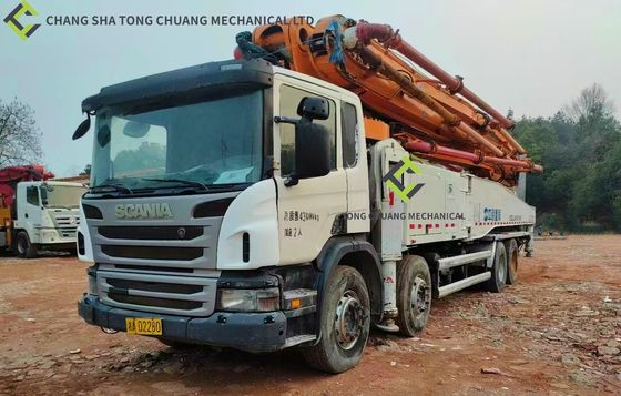 2014 Zoomlion Heavy Industries 56m Scania Chassis รถปั๊มคอนกรีตมือสอง