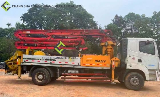 ในปี 2014 Sany Heavy Industry ใช้รถปั๊มคอนกรีตรุ่น SY5190THB25