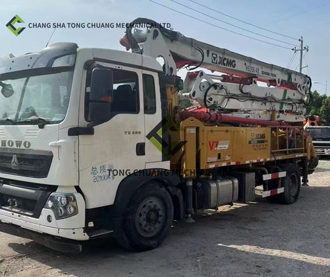 ในปี 2021 XCMG SCHWING รถปั๊มคอนกรีตมือสอง HB30K-4X ยาว 30 เมตร