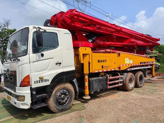 ในปี 2012 Sany HINO Chassis 46 เมตร คันปั๊มคอนกรีต 5 ซิลินเดอร์และ 5 มาร์ต