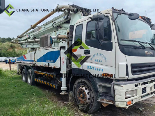 ในปี 2011 Zoomlion ISUZU Chassis 38 M คันปั๊มคอนกรีต 5 ซิลินเดอร์และ 5 มาร์ต