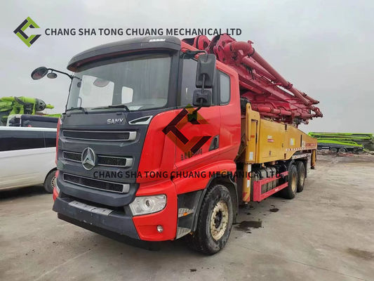 ในปี 2021 Sany SYM5350THB1E ชาซี 49 M คอนกรีตปั๊มรถยนต์ 5 ซิลินเดอร์และ 5 มาร์ต