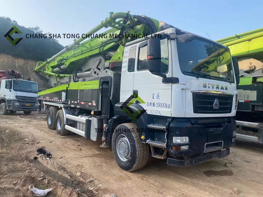 โรงงานในปี 2020 Zoomlion 49 เมตรปั๊มคอนกรีต งานไม่มาก สภาพรถที่ดีที่สุด ราคาสวยงาม