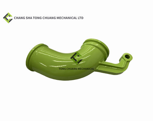 Zoomlion 4.0 คอนกรีตปั๊มรถยนต์ส่วนย่อย Outlet Bend Pipe 0217A ความยาว Arc ภายในของ 315mm
