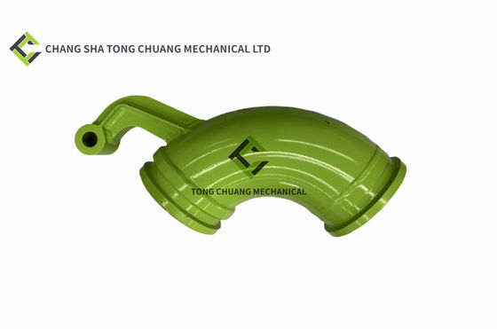 Zoomlion 4.0 คอนกรีตปั๊มรถยนต์อะไหล่ Outlet Bend Pipe 0219S 280mm ความยาว Arc ภายใน