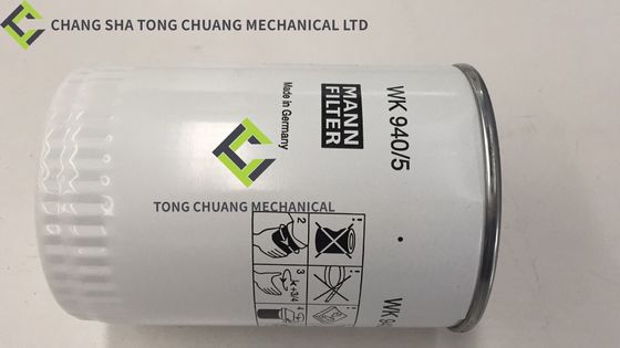 Zoomlion Sany ส่วนปั๊มคอนกรีต ถุงกรองน้ํามัน Deutz MANN เครื่องกรองน้ํามัน WK940/5