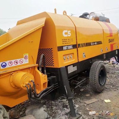 2018 ซานีอุตสาหกรรมหนัก HBT100C-1818D ถังคอนกรีตที่ใช้