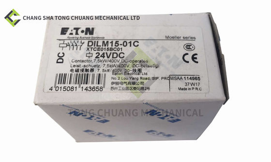 อะไหล่ของ Zoomlion เครื่องปั๊มคอนกรีต รถติดต่อสําหรับตู้ควบคุมไฟฟ้า DILM15-01C (24VDC)