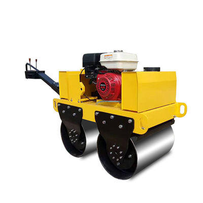 BM50 Walk Behind Single Drum Vibratory Asphalt Road Roller พร้อมเครื่องยนต์ GX270 รุ่น 540kg