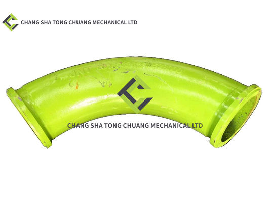 Zoomlion คอนกรีตปั๊มรถบรรทุกอะไหล่ที่ 2 Bend ท่อ Jinnaite A0528000 อาร์คภายนอก 940mm