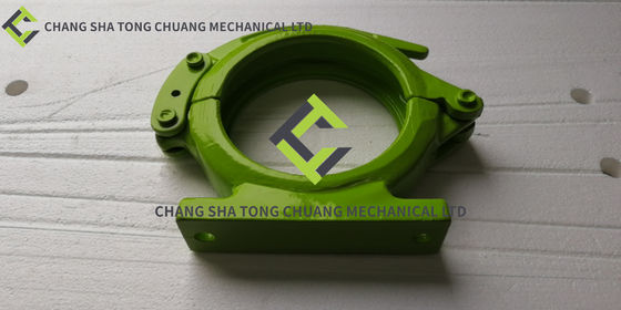 Zoomlion คอนกรีตปั๊มรถบรรทุก อุปกรณ์เสริมท่อ CIFA Clamp With Seat Two Holes