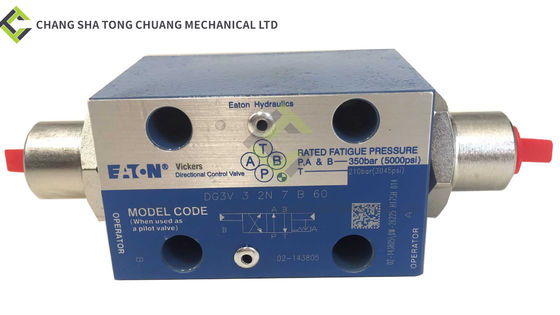 Zoomlion อะไหล่รถบรรทุกปั๊มคอนกรีต วาล์วทิศทางไฮดรอลิก DG3V-3-2N-7-B60