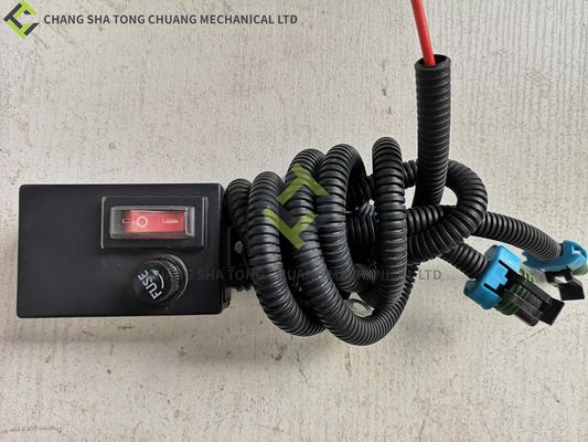 Zoomlion เครื่องผสมคอนกรีต รถบรรทุก อุปกรณ์เสริมกล่องควบคุมเรเดียเตอร์ P01803000010