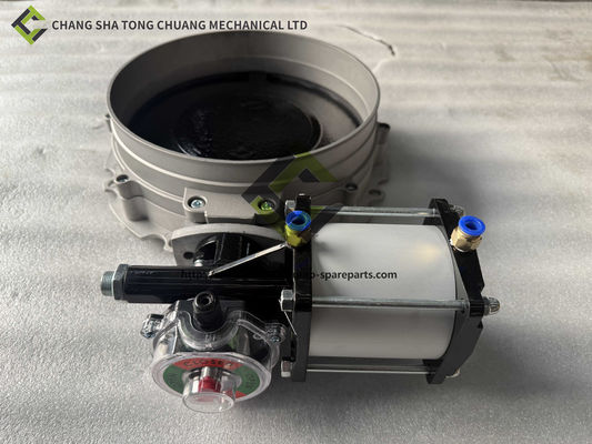 V1FS250GBN วาล์วกระพริบลอยนิวเมติกแบบแหลมเดียว 12.4 กิโลกรัม สําหรับประสิทธิภาพโรงงานผสม