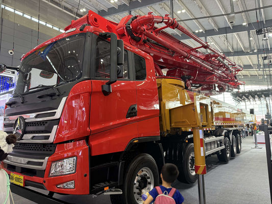 รถบรรทุกปั๊มคอนกรีตมือสองและอะไหล่รถบรรทุกปั๊มคอนกรีตในจีน SANY ZOOMLION PUTZMEISTER XCMG