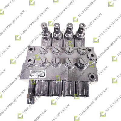Four-Unit ZYDL-G10L-4T outrigger multi-way valve,outrigger multi-way valve,outrigger directional valve group,outrigger control valve bank,outrigger oil circuit distribution valve