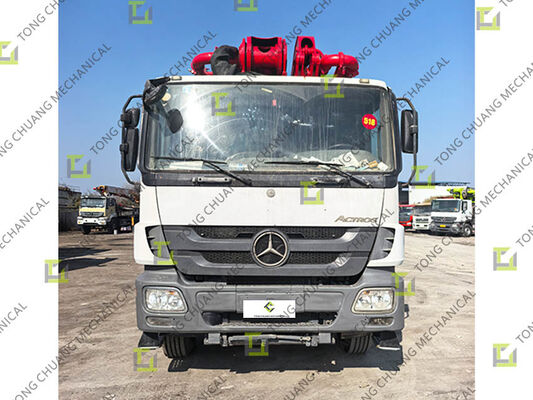 2014 Mercedes-Benz Chassis 47m คันปั๊มคอนกรีตมือสอง คันปั๊มคอนกรีตมือสอง คันปั๊มคอนกรีตที่ติดรถบรรทุกมือสอง คันปั๊มบูมมือสอง คันปั๊มส่งคอนกรีตมือสอง