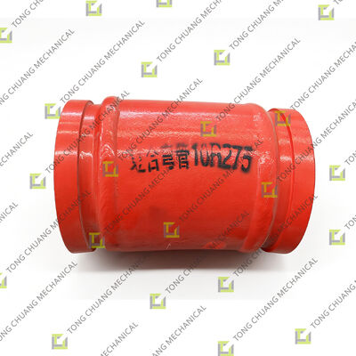 125*R275-10° Double-layer Elbow，Double-layer Elbow for Concrete Pump，Concrete Double-layer Elbow，Double-layer Wear-resistant Elbow，Double-layer Delivery Pipe Elbow，Boom Double-layer Elbow